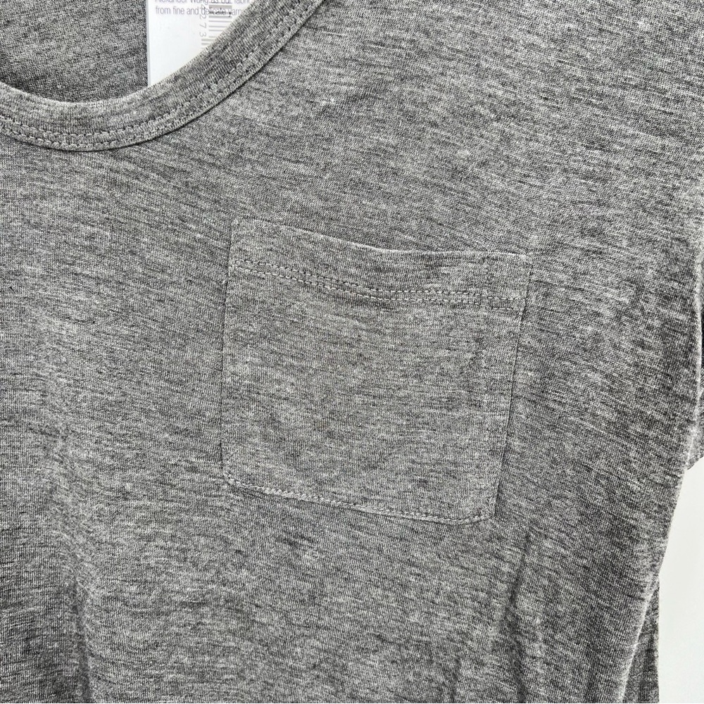 NWT T Alexander Wang Heather Grey Jersey Classic T-Shirt Top Tee M Short Sleeve - Picture 10 of 14
